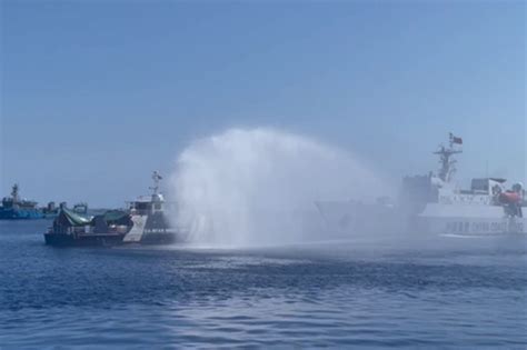 Chinese militia vessels, chopper surround BFAR ships patrolling .